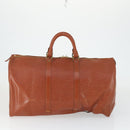 LOUIS VUITTON Epi Monogram Shoulder Strap Boston Bag 2 Set Brown LV Auth bs32354-3