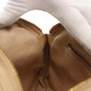 CHANEL Matelassé Bauchtasche Canvas Beige Gold CC Auth bs32356-20