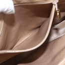 CHANEL Chain Matelasse Tote Bag Lamb Skin Beige Gold CC Auth bs32364-23