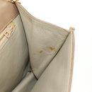 CHANEL Matelasse Chain Shoulder Bag Lamb Skin Beige Gold CC Auth bs32367-24