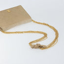 CHANEL Matelasse Chain Shoulder Bag Lamb Skin Beige Gold CC Auth bs32367-7