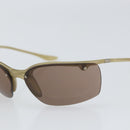 PRADA Sunglasses plastic Beige Auth bs32375-6