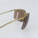 PRADA Sunglasses plastic Beige Auth bs32375-8
