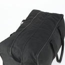 PRADA Boston Bag Nylon Black Silver Auth bs32377-6