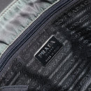 PRADA Shoulder Bag Nylon Gray Silver Auth bs32382-16
