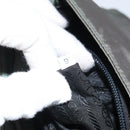 PRADA Shoulder Bag Nylon Gray Silver Auth bs32382-22