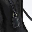 PRADA Tote Bag Nylon Black Silver Auth bs32383-10