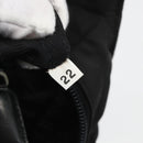 PRADA Tote Bag Nylon Black Silver Auth bs32383-12