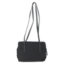 PRADA Tote Bag Nylon Black Silver Auth bs32383-2