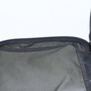 PRADA Clutch Bag Nylon Black Silver Auth bs32384-19