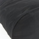 PRADA Hand Bag Nylon Black Silver Auth bs32385-15