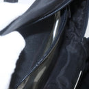 PRADA Hand Bag Nylon Black Silver Auth bs32385-11