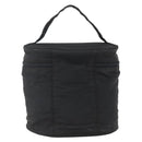 PRADA Hand Bag Nylon Black Silver Auth bs32385-2