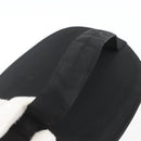 PRADA Hand Bag Nylon Black Silver Auth bs32385-7