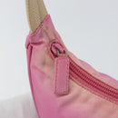 PRADA Hand Pouch Nylon Pink Auth bs32387-14