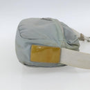 PRADA Shoulder Bag Nylon Light Blue Silver Auth bs32390-5