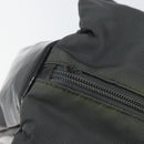 GUCCI Bamboo Hand Bag Nylon Gray Silver 000 1014 0575 Auth bs32394-10