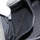 GUCCI Bamboo Hand Bag Nylon Gray Silver 000 1014 0575 Auth bs32394-22