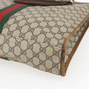 GUCCI GG Supreme Web Sherry Line Tote Bag PVC Beige Gold 010 378 Auth bs32395-16
