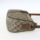 GUCCI GG Supreme Web Sherry Line Bag PVC Beige Gold 89 02 032 Auth bs32397-4