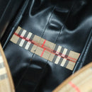 Burberry Nova Check Schoudertas Canvas Beige Goud Auth bs32400-12