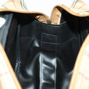 Burberry Nova Check Schoudertas Canvas Beige Goud Auth bs32400-21