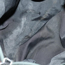 FENDI Zucchino Canvas Boston Bag Brown Black Auth bs32402-11