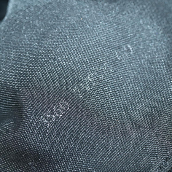 FENDI Zucchino Canvas Boston Bag Brown Black Auth bs32402