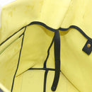 LOEWE Tote Bag Canvas Yellow Gold Auth bs32409-18