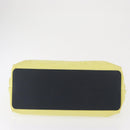 LOEWE Tote Bag Canvas Yellow Gold Auth bs32409-5