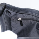 Salvatore Ferragamo Shoulder Bag Canvas Black Silver Auth bs32411-19