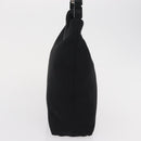 Salvatore Ferragamo Shoulder Bag Canvas Black Silver Auth bs32411-3