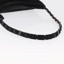 Salvatore Ferragamo Shoulder Bag Canvas Black Silver Auth bs32411-7