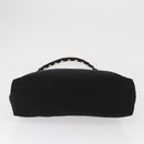 Salvatore Ferragamo Shoulder Bag Canvas Black Silver Auth bs32411-5