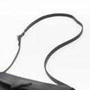 Burberrys Shoulder Bag Leather Black Gold Auth bs32413-8