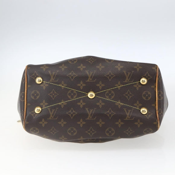 LOUIS VUITTON Monogram Tivori PM Hand Bag M40143 LV Auth bs32419