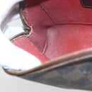 LOUIS VUITTON Damier Ebene Pochette Cosmetic PM Pouch N47516 LV Auth bs32422-18