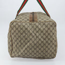 GUCCI Micro GG Supreme Web Sherry Line Bag PVC Beige 012 904 0282 Auth bs32426-5