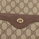 GUCCI GG Supreme Web Sherry Line Tote Bag PVC Beige 39 02 003 Auth bs32427-14