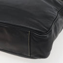 GUCCI Shoulder Bag Leather Black Silver 201451 Auth bs32431-10
