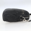 GUCCI Shoulder Bag Leather Black Silver 201451 Auth bs32431-5