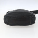 GUCCI Shoulder Bag Leather Black Silver 201451 Auth bs32431-9
