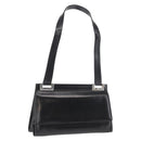 GUCCI Shoulder Bag Leather Black Silver 001 2046 1909 Auth bs32434-1