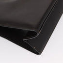 GUCCI Shoulder Bag Patent leather Brown Silver Auth bs32436-9