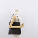 GUCCI Shoulder Bag Patent leather Brown Silver Auth bs32436-21