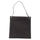 GUCCI Shoulder Bag Patent leather Brown Silver Auth bs32436-2