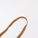 SAINT LAURENT Shoulder Bag Coated Canvas Black Gold Auth bs32440-8