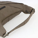 BURBERRY Shoulder Bag Leather Brown Silver Auth bs32445-7