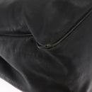 LOEWE Shoulder Bag Leather Black Gold Auth bs32447-15