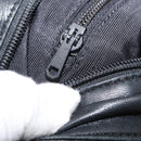 LOEWE Shoulder Bag Leather Black Gold Auth bs32447-21